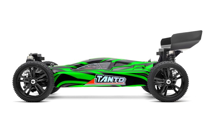 Радиоуправляемая модель Багги 1:10 Himoto Tanto E10XBL Brushless (зеленый) E10XBLg