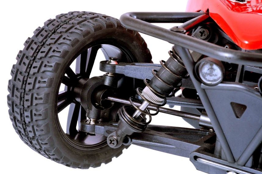 Радиоуправляемая модель Багги 1:10 Himoto Dirt Whip E10DB Brushed (красный) E10DBr
