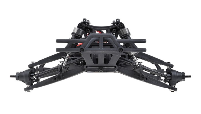 Радиоуправляемая модель Трагги 1:10 Himoto Katana E10XTL Brushless (зеленый) E10XTLg
