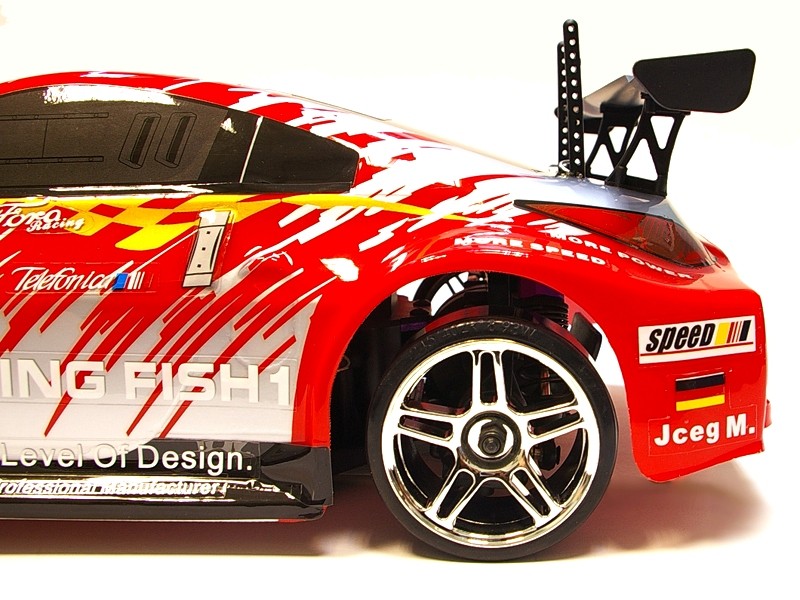 Радиоуправляемая модель Дрифт 1:10 Himoto DRIFT TC HI4123BL Brushless (красный) HI4123BLr