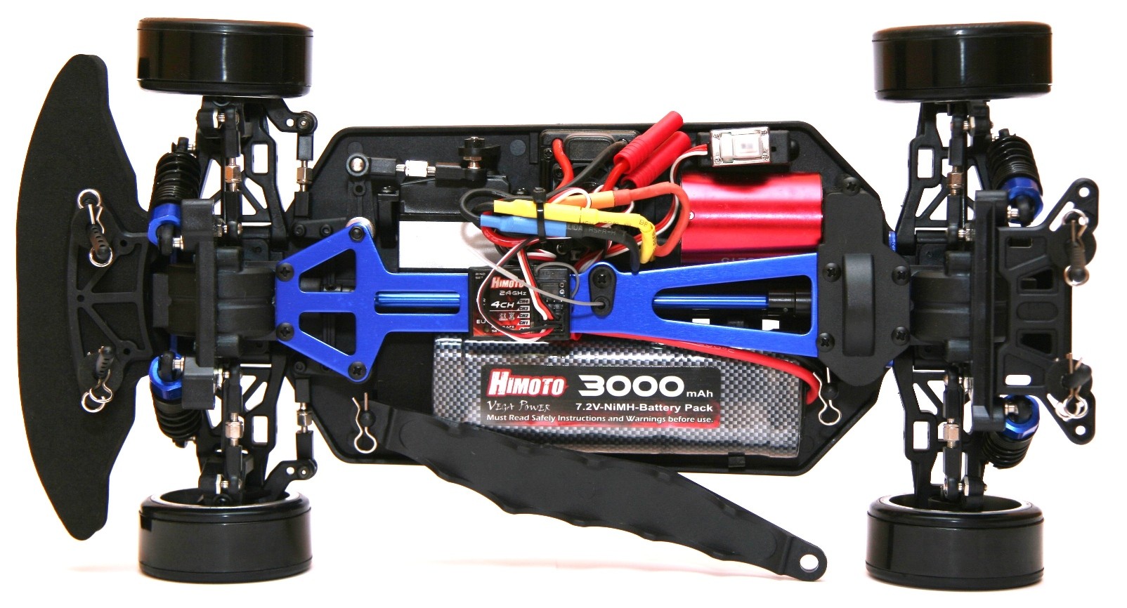 Радиоуправляемая модель Дрифт 1:10 Himoto DRIFT TC HI4123BL Brushless (красный) HI4123BLr