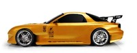 Дрифт 1:10 Team Magic E4D Mazda RX-7 (золотой) TM503012-RX7-GD