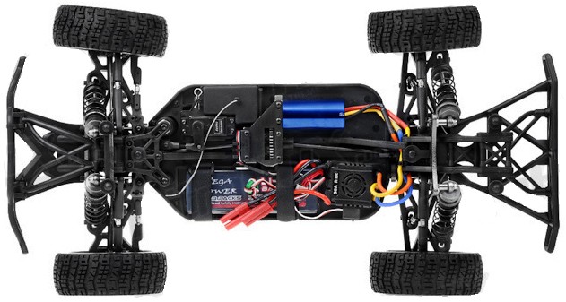 Радиоуправляемая модель раллийного шорт-корса 1:8 Himoto Mayhem MegaE8SCL Brushless (красный) MegaE8SCLr
