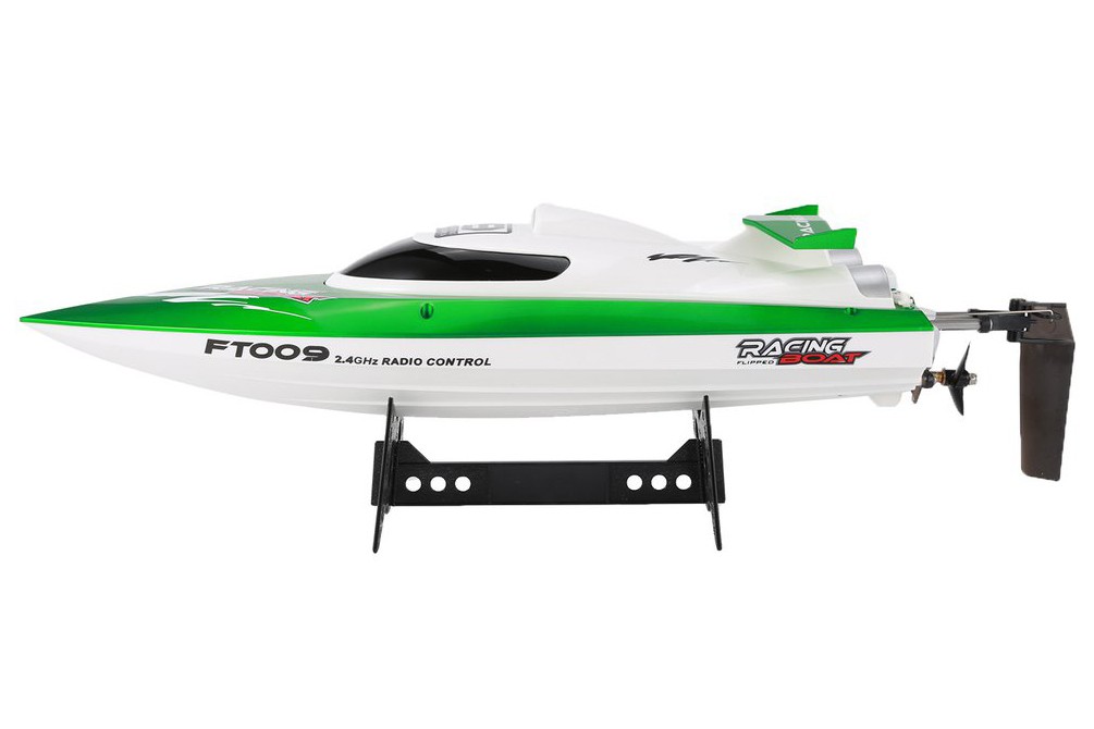 Катер на радиоуправлении Fei Lun FT009 High Speed Boat (зеленый) FL-FT009g
