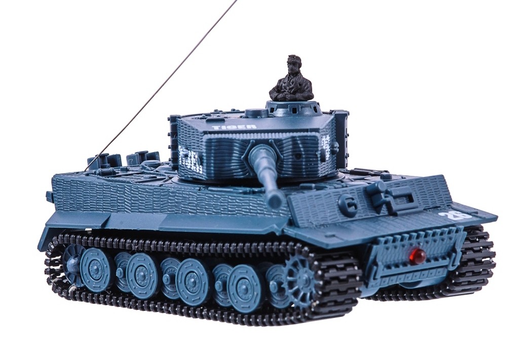 Танк на радиоуправлении 1:72 GWT Tiger 2117 (серый) GWT2117-4