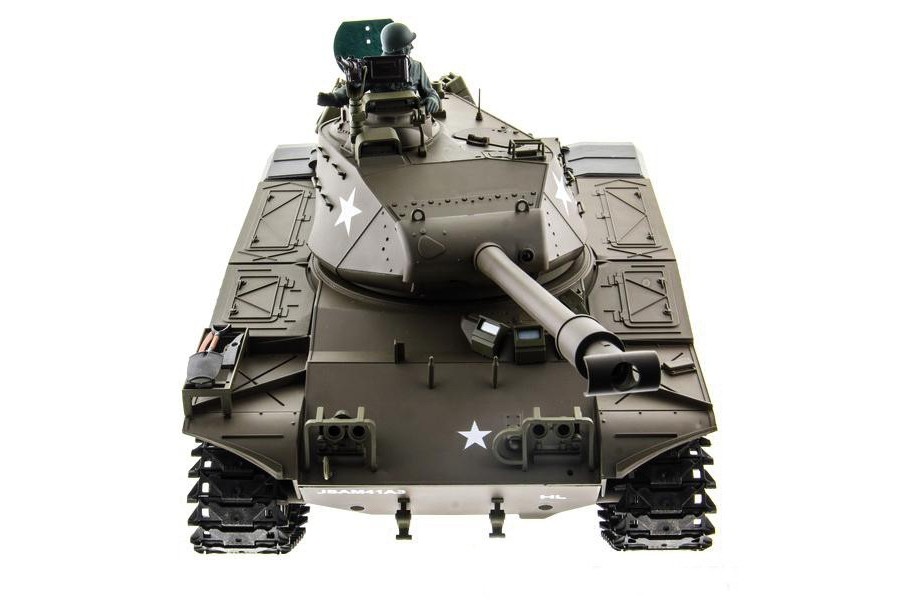 Танк на радиоуправлении 1:16 Heng Long Bulldog M41A3 с пневмопушкой и и/к боем (Upgrade) HL3839-1Upg