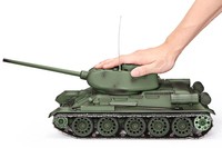 Танк на радиоуправлении 1:16 Heng Long T-34 с пневмопушкой и и/к боем (Upgrade) HL3909-1UPG