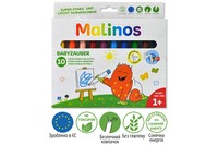 Фломастеры детские смываемые для малышей MALINOS Babyzauber 10 шт MA-300011