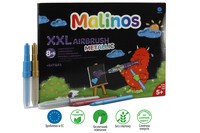 Фломастеры и аэрографы металлик Malinos Metallic XXL 16 (8+8 шт) MA-300969