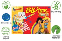 Воздушные фломастеры аэрографы меняющие цвет MALINOS BLOpens Magic 10 (8+2+1) шт MA-300964