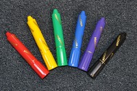 Восковые карандаши Malinos Wachsmal-Zauber 6 шт (3 в 1) MA-301036