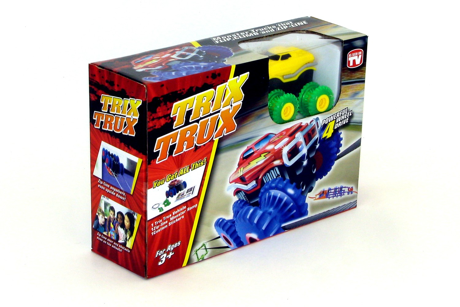 Машинка на бат. Trix Trux (желтый) JLT-AS333Y