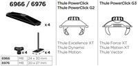 Переходник Thule T-Track Adapter 6976 (TH 6976)