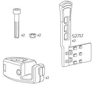 Крепление рампы на велокрепление (к-т) 52716 (Loading Ramp XT 9172) (TH 52716)