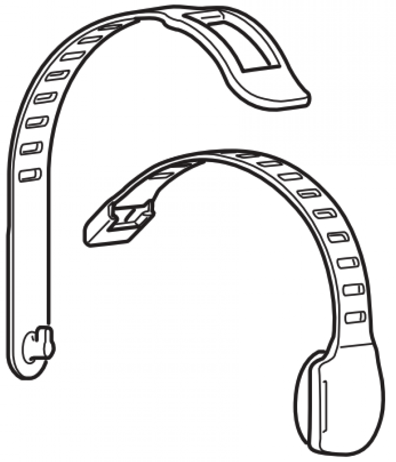 Ремень чиксации ног левая 52479 (RideAlong) (TH 52479)