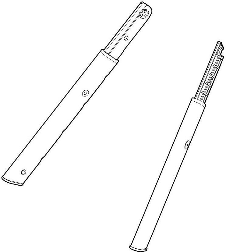 Крепеж подставки для ног 52793 (Yepp Mini) (TH 52793)