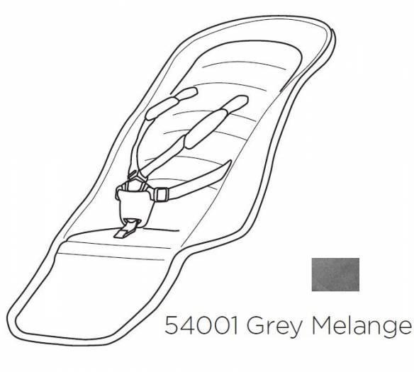 Тканевая обивка сиденья (Grey Melange) 54001 (Sleek Sibling Seat) (TH 54001)