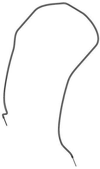 Тормозной трос 50192016 (Chariot Sport) (TH 50192016)