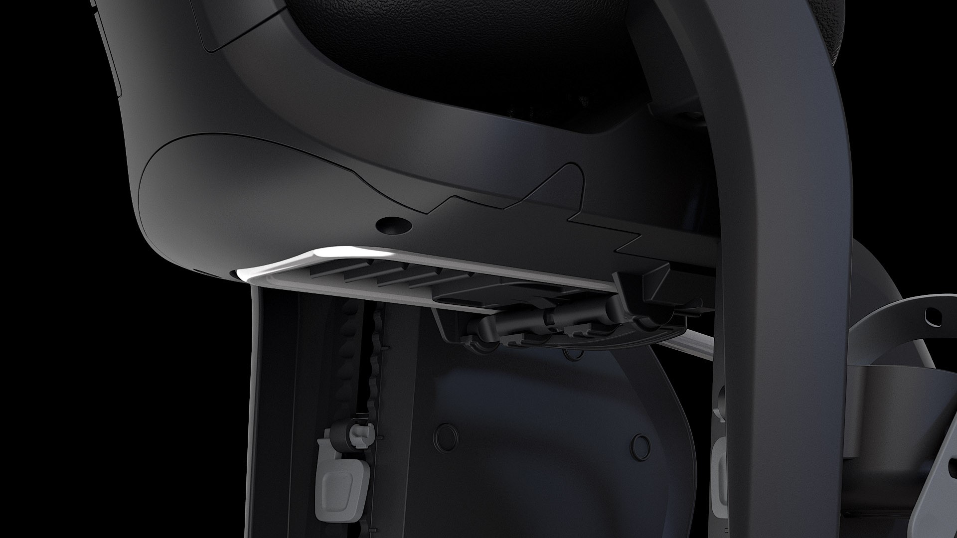 Детское кресло Thule Yepp 2 Max FM (Midnight Black) (TH 12021301)