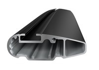 Багажник на интегрированные рейлинги Thule Wingbar Edge Black для Audi A3/S3/RS3 (mkII)(5-дв.) 2004-2012 (TH 9595B-4014)