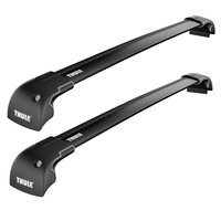 Багажник на интегрированные рейлинги Thule Wingbar Edge Black для BMW 5-series (F11; G31)(универсал) 2010→ (TH 9595B-4022)