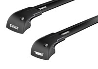 Багажник на интегрированные рейлинги Thule Wingbar Edge Black для Mercedes-Benz GLA-Class (X156) 2013-2020; Infiniti QX30 (mkI) 2016-2019 (TH 9594B-4049)