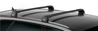 Багажник на интегрированные рейлинги Thule Wingbar Edge Black для Mercedes-Benz GLA-Class (X156) 2013-2020; Infiniti QX30 (mkI) 2016-2019 (TH 9594B-4049)