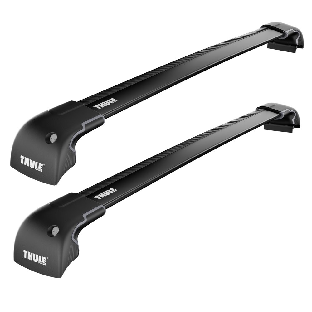 Багажник на интегрированные рейлинги Thule Wingbar Edge Black для Mercedes-Benz GLA-Class (X156) 2013-2020; Infiniti QX30 (mkI) 2016-2019 (TH 9594B-4049)