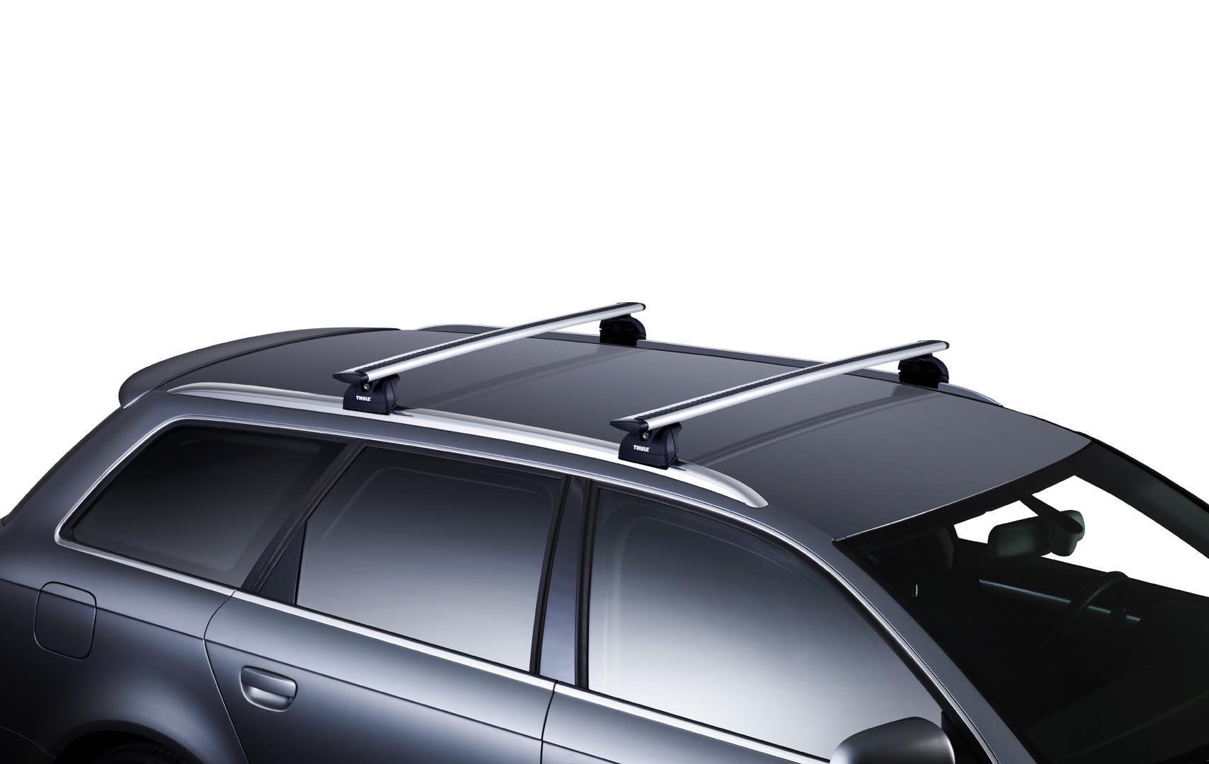 Багажник на интегрированные рейлинги Thule Wingbar Evo Rapid для Honda Civic (mkIX)(универсал) 2014-2017 (TH 7112-753-4044)