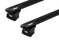Багажник на интегрированные рейлинги Thule Wingbar Evo Rapid Black для Renault Koleos (mkII) 2016→ (TH 7112B-753-4079)