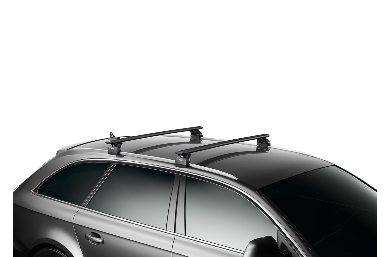Багажник в штатные места Thule Wingbar Evo Rapid Black для Peugeot 5008 (mkI) 2009-2016 (TH 7113B-753-3104)