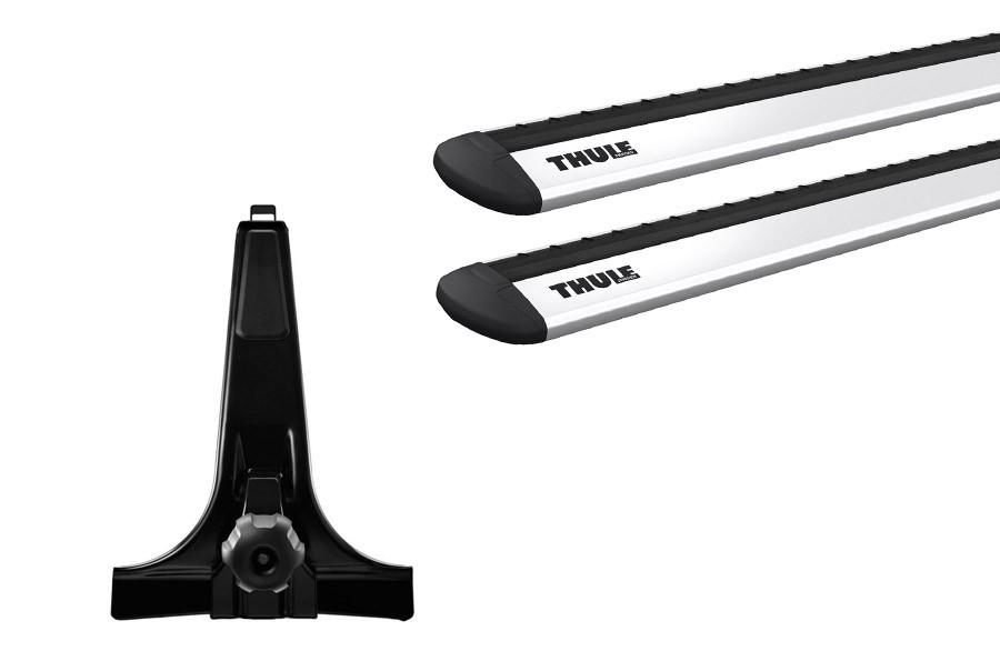 Багажник на водостоки (28см) Thule Wingbar Evo для Land Rover Defender (mkI) 1983-2016 (TH 7115-9531)