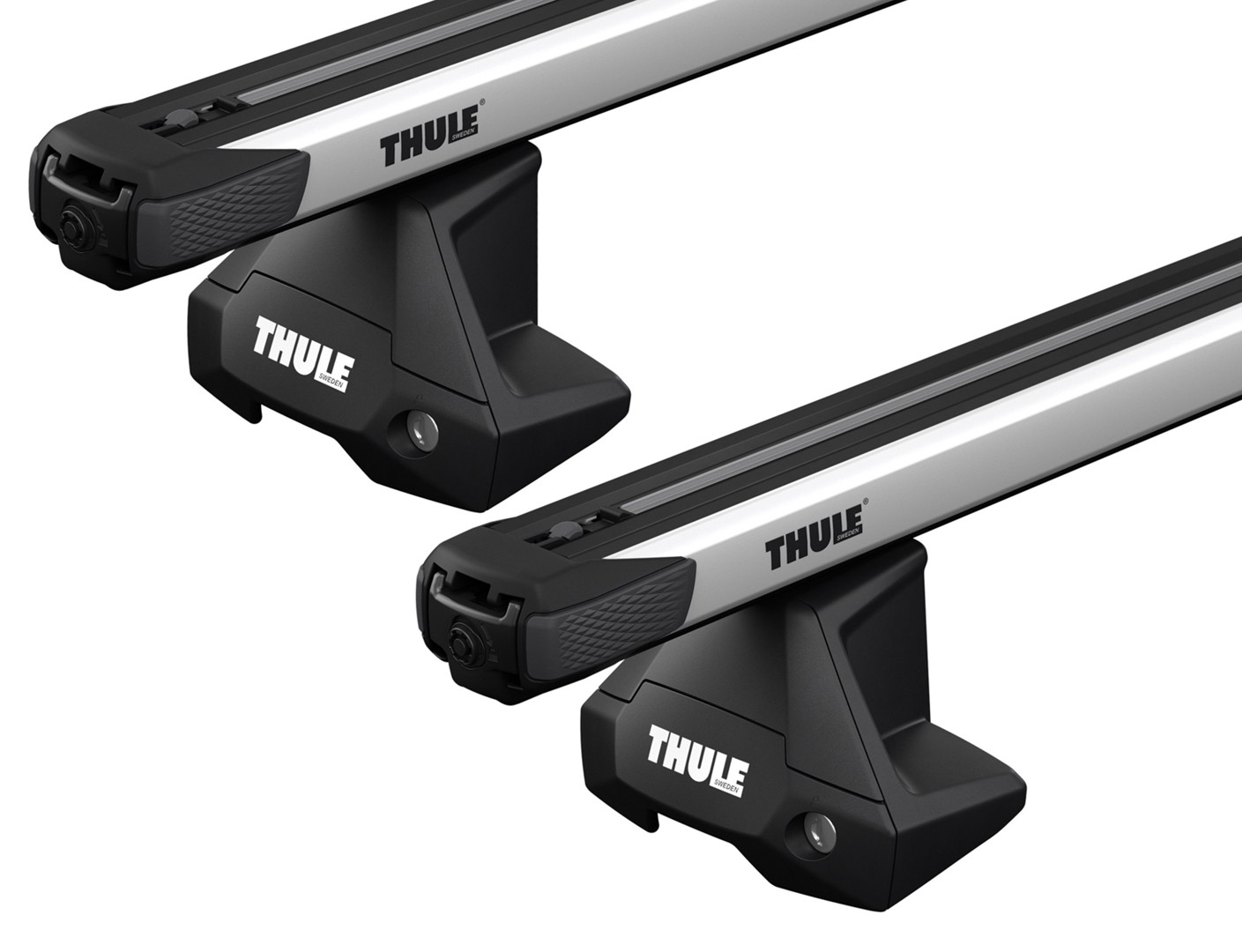 Багажник на гладкую крышу Thule Slidebar Evo для Dodge Ram (mkIV) 2009-2018 (TH 893-7105-5106)