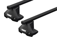 Багажник на гладкую крышу Thule Squarebar Evo для Opel Astra (mkV)(K)(хетчбэк) 2015-2021 (TH 7123-7105-5146)