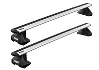 Багажник на гладкую крышу Thule Wingbar Evo для Nissan Navada (mkII)(D40) 2004-2020 (TH 7114-7105-5160)