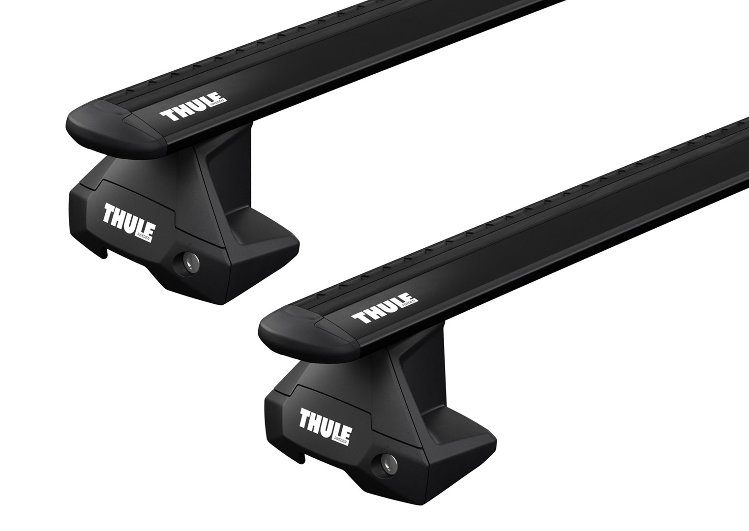 Багажник на гладкую крышу Thule Wingbar Evo Black для Nissan Micra (mkIV)(K13) 2010-2016 (TH 7111B-7105-5169)