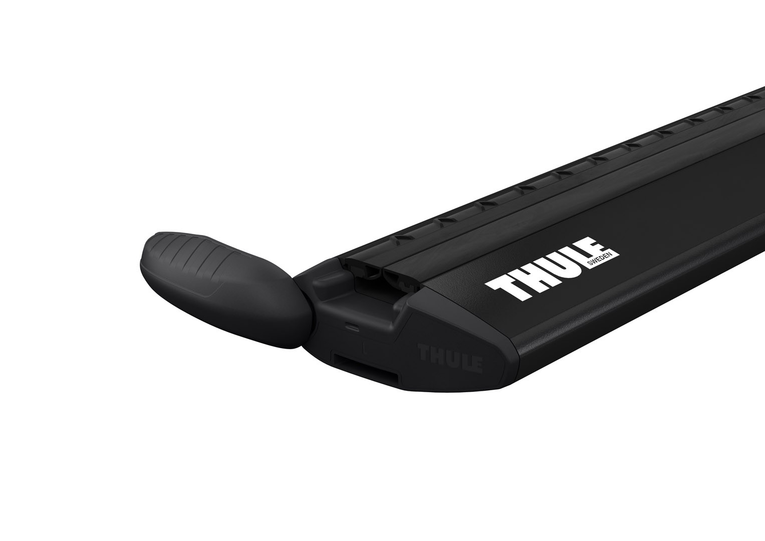 Багажник на гладкую крышу Thule Wingbar Evo Black для Kia Cerato (mkIV)(лифтбэк) 2018→ (TH 7113B-7105-5221)