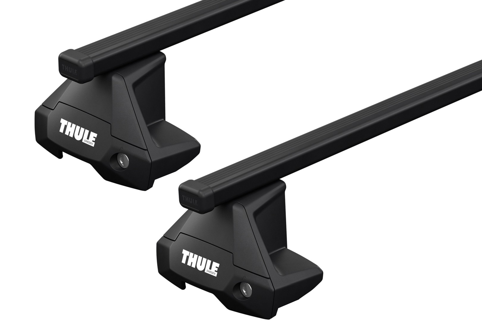 Багажник на гладкую крышу Thule Squarebar Evo для Suzuki Ertiga (mkII) 2018→; Toyota Rumion 2021→ (TH 7124-7105-5227)
