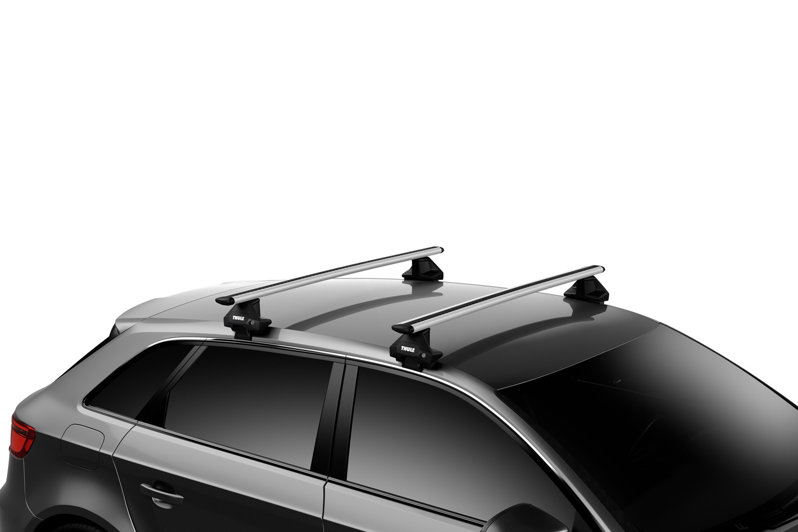 Багажник на гладкую крышу Thule Wingbar Evo для Renault Clio (mkV)(хетчбэк) 2019→ (TH 7113-7105-5231)