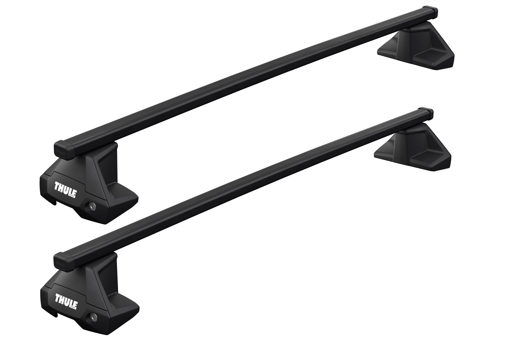 Багажник на гладкую крышу Thule Squarebar Evo для Renault Clio (mkV)(хетчбэк) 2019→ (TH 7123-7105-5231)