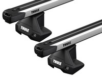 Багажник на гладкую крышу Thule Slidebar Evo для Renault Clio (mkV)(хетчбэк) 2019→ (TH 892-7105-5231)