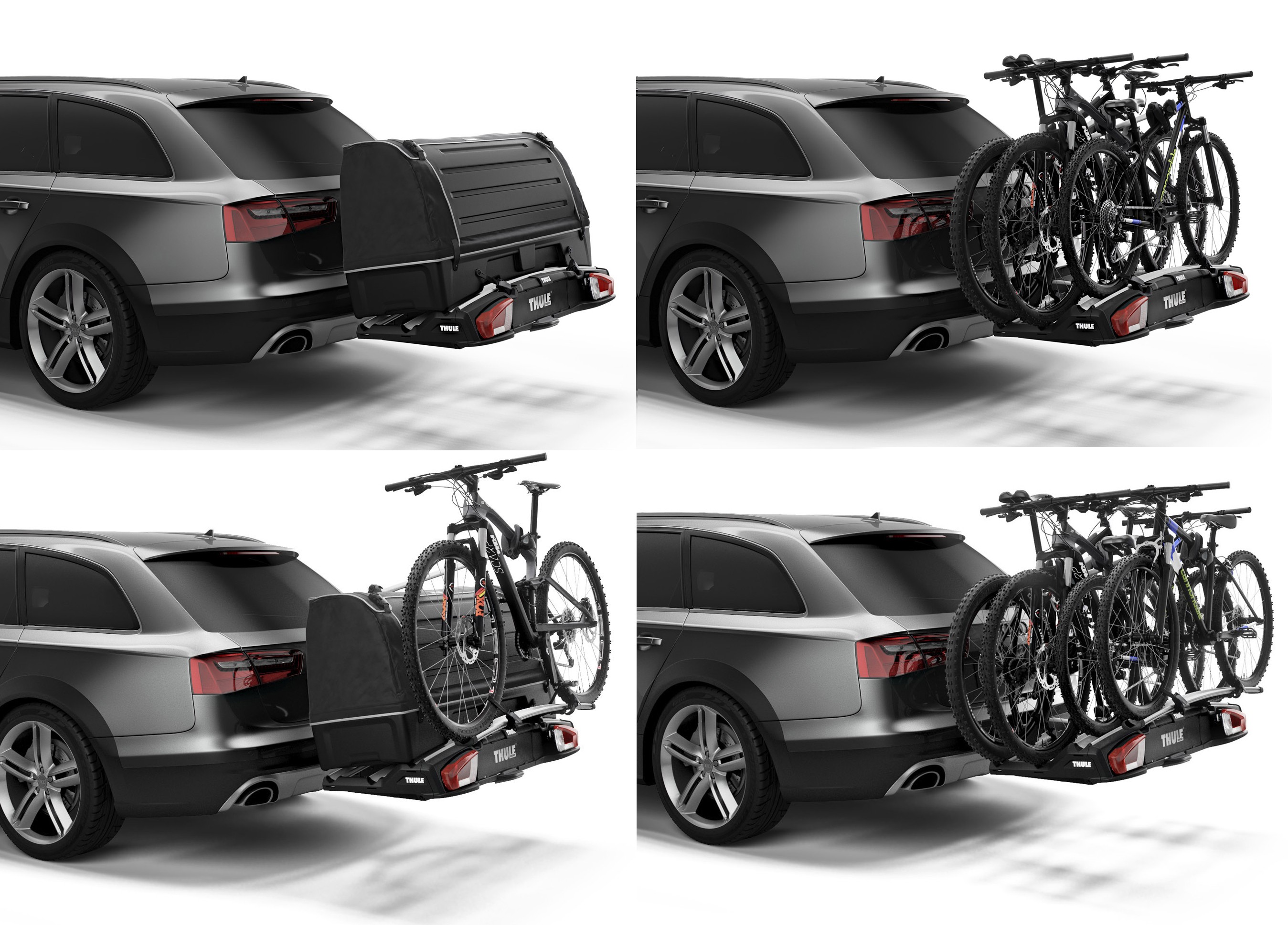 Велокрепление Thule VeloSpace XT 939 с боксом Thule BackSpace XT 9383 (TH 939-9383-9381-9392)