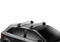 Багажник на гладкую крышу Thule Wingbar Edge для Audi e-tron (mkI)(Sportback) 2019→ (TH 7215-7215-7205-6046)