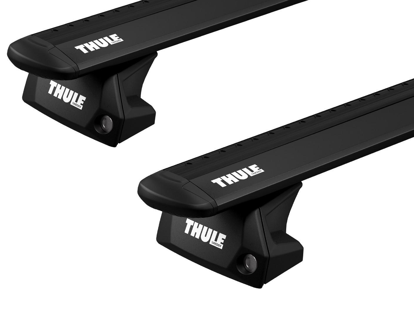 Багажник на интегрированные рейлинги Thule Wingbar Evo Black для Volkswagen Atlas Cross Sport (mkI) 2020→ (TH 7113B-7106-6113)