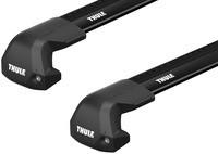 Багажник в штатные места в рейлинге Thule Wingbar Edge Black для Audi Q7/SQ7 (mkII) 2015→ (TH 7216B-7215B-7207-7005)