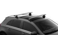 Багажник в штатные места в рейлинге Thule Wingbar Evo для Peugeot 5008 (mkI) 2009-2016 (TH 7114-7107-7045)