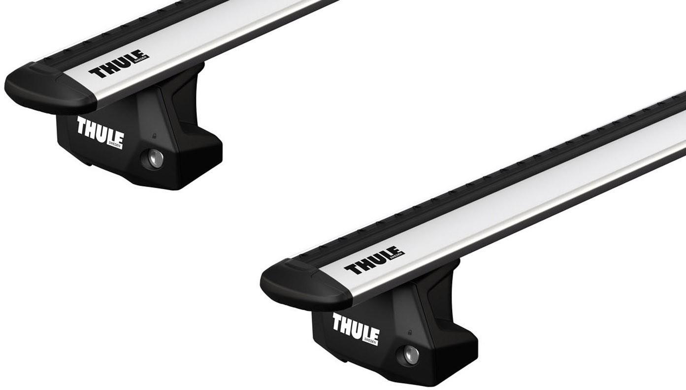 Багажник в штатные места на рейлинге Thule Wingbar Evo для Nissan Kicks (mkI) 2016→ (TH 7111-7106-6086)