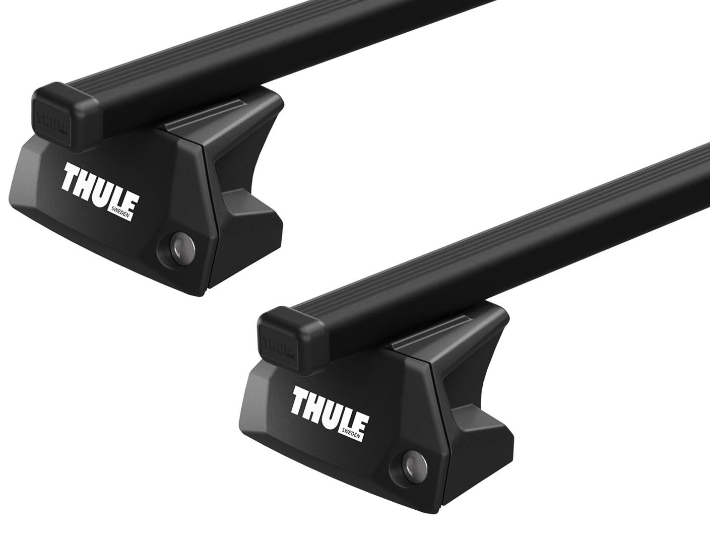 Багажник на интегрированные рейлинги Thule Squarebar Evo для Genesis GV70 (mkI) 2020→ (TH 7123-7106-6116)