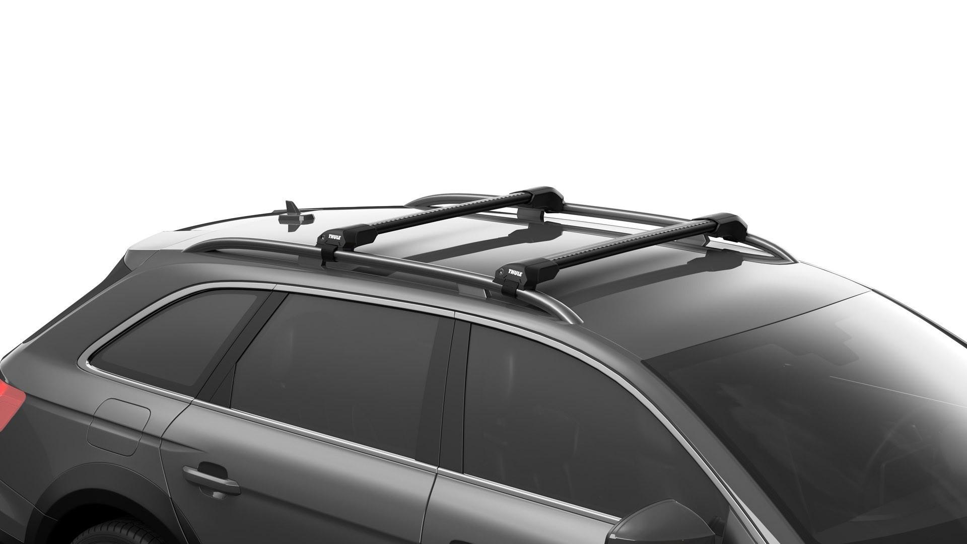 Багажник на рейлинги Thule Wingbar Edge Black (1.13м) (TH 7216B-7216B-7204)