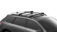 Багажник на рейлинги Thule Wingbar Edge Black (1.13м) (TH 7216B-7216B-7204)